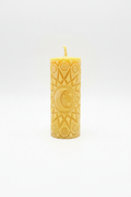 Bougie artisanale fond blanc