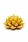 Bougie lotus cire d'abeille fond blanc