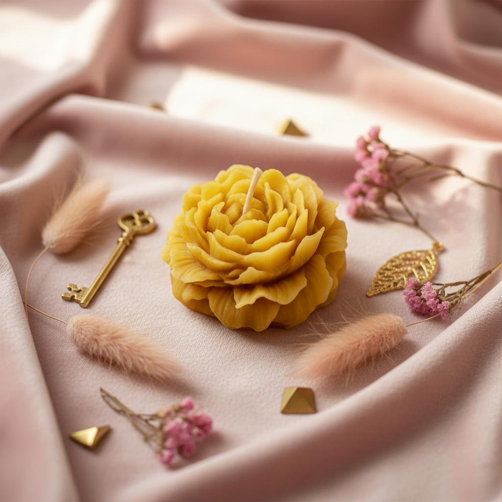 Bougie Pivoine velours