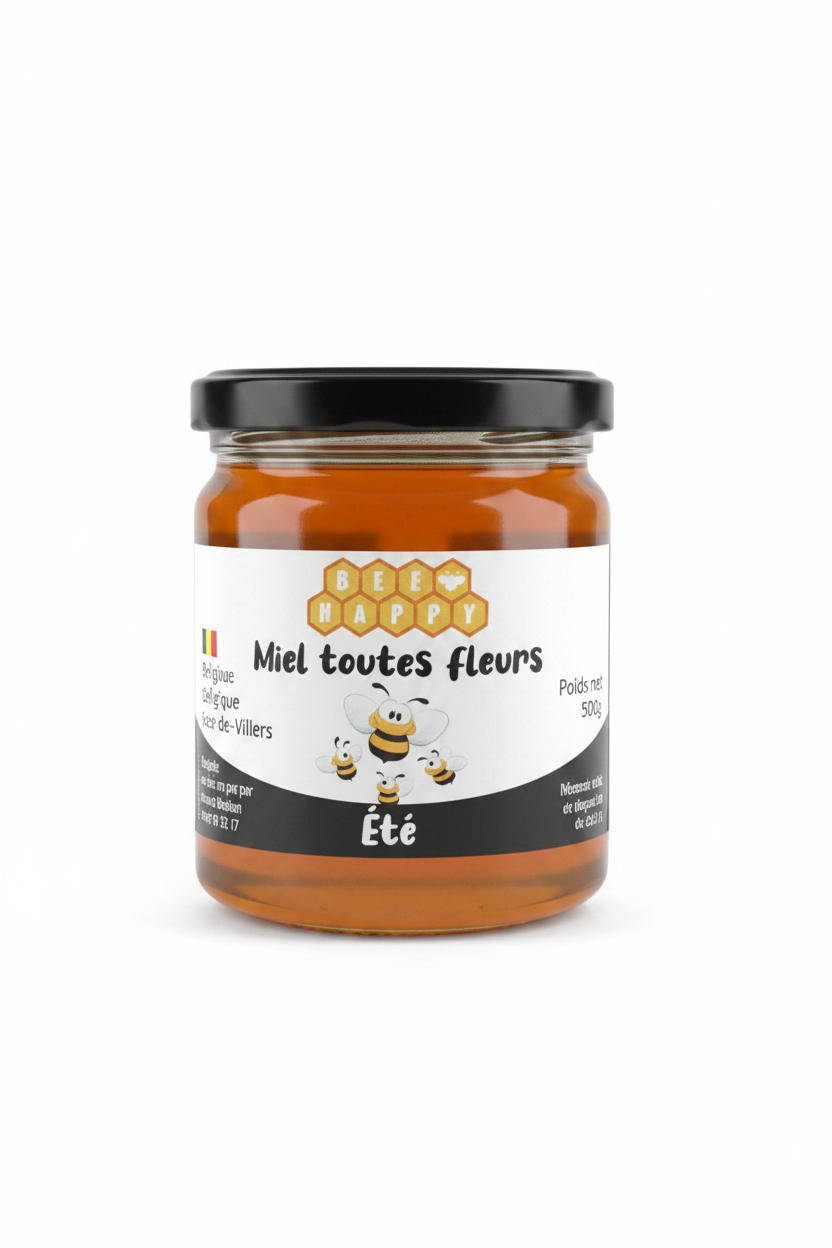 Miel toutes fleurs Été 500g - vue 3/4